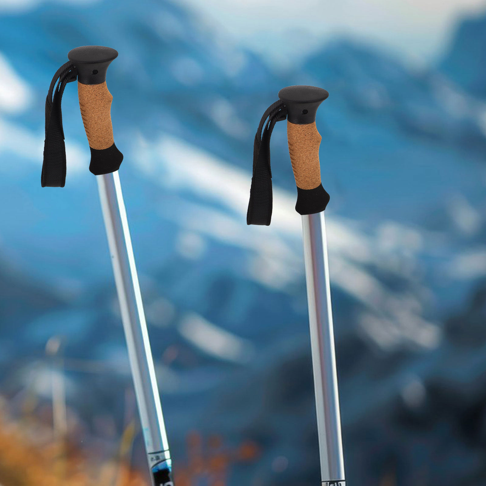 Wrist Straps Replacement Trekking Pole - مقبض بديل مصنوع من مادة الفلين
