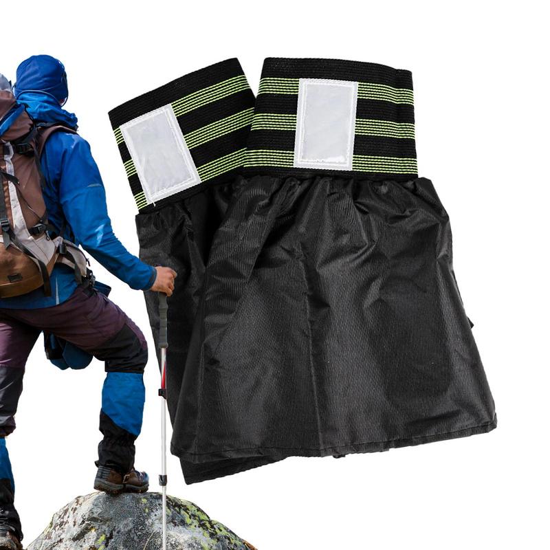 Gaiters Waterproof Breathable Hiking - جاكيت ساق قابل للتعديل للرجال ،