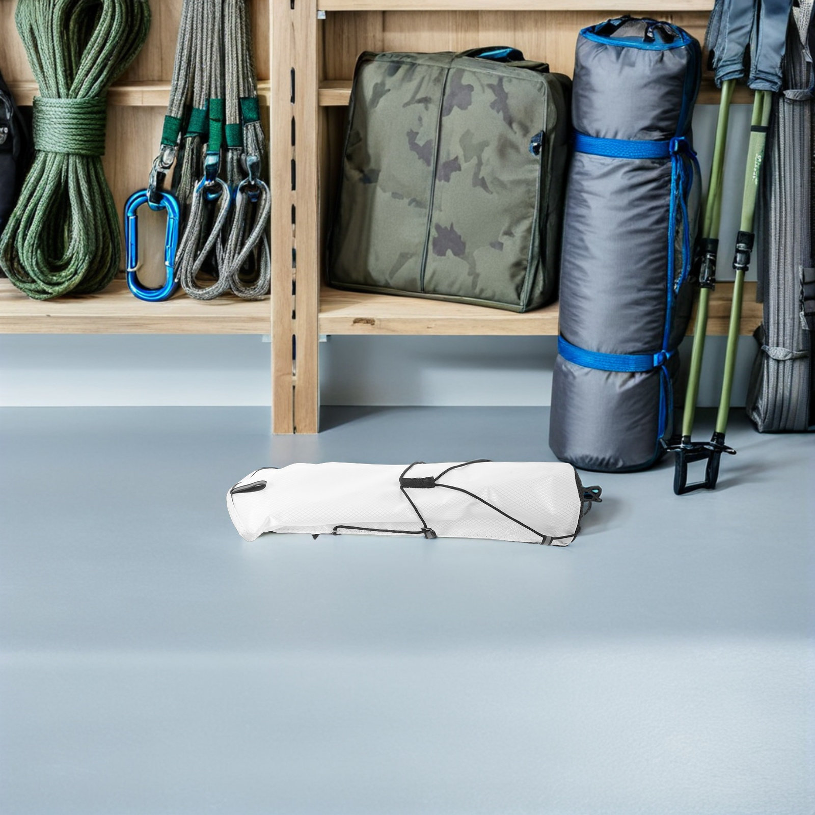Trekking Pole Carry Bag Storage - حقيبة حمل خفيفة الوزن ومقاومة للماء
