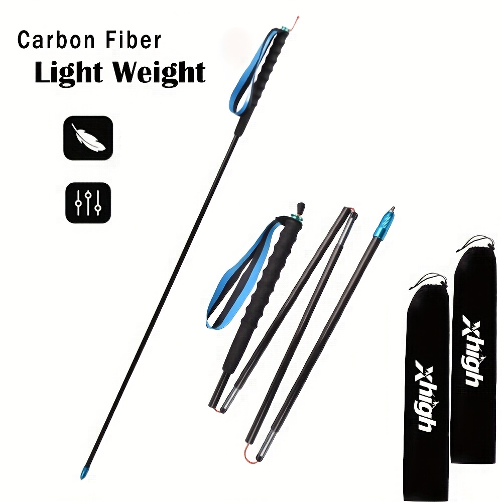 Carbon Fiber Trekking Poles Ultralight Pair - خفيفة 100% ألياف الكربون أقطاب رحلات
