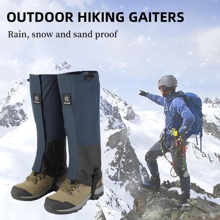Gaiters Waterproof Breathable Hiking - 1 Pairs مقاوم للماء المشي لمسافات