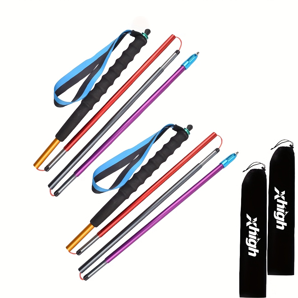 Quick Lock Trekking Poles Aluminum 7075 - عصا مشي خفيفة الوزن قابلة للطي