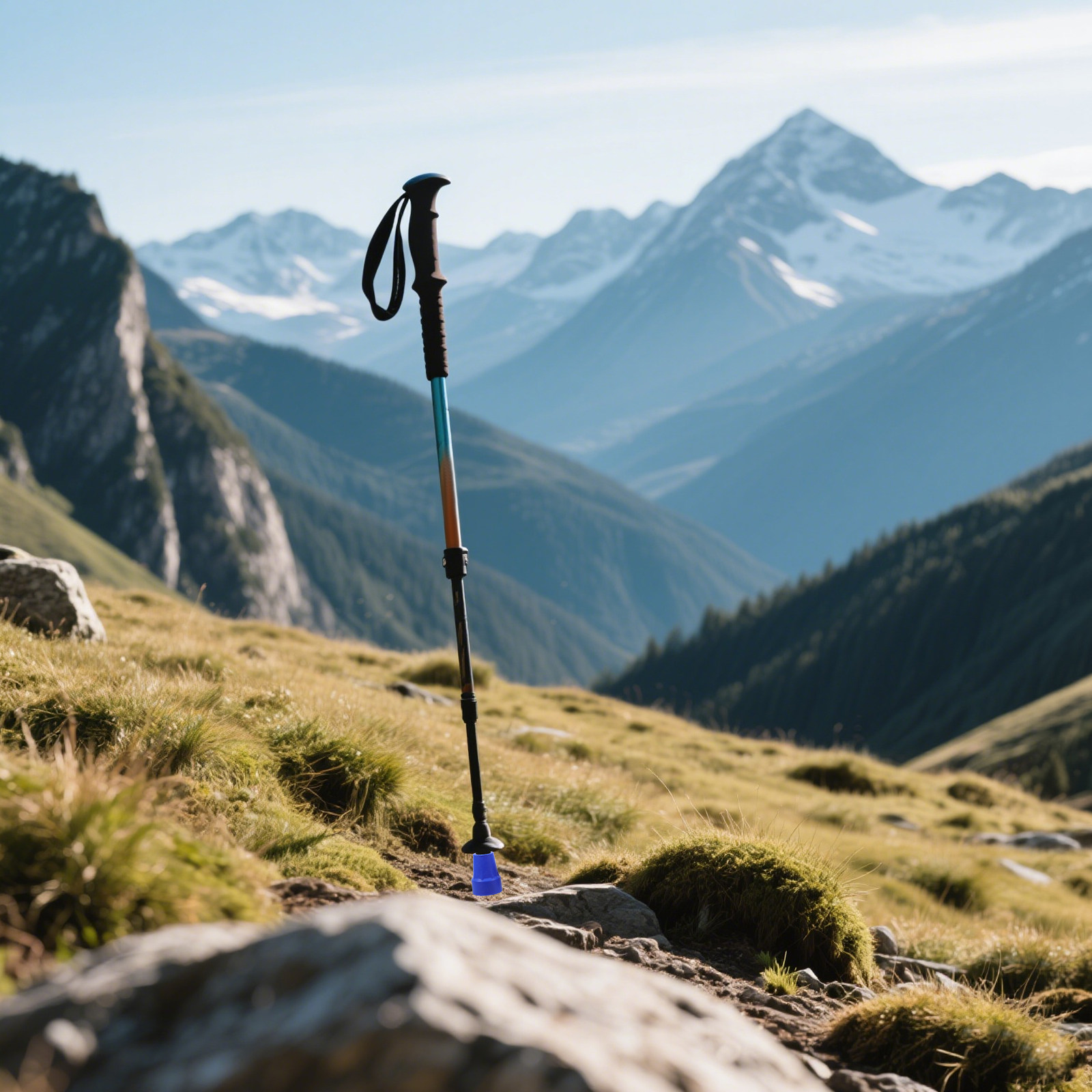 Trekking Pole Rubber Tips Feet Replacement - 4 قطع من أطراف المطاط المضادة