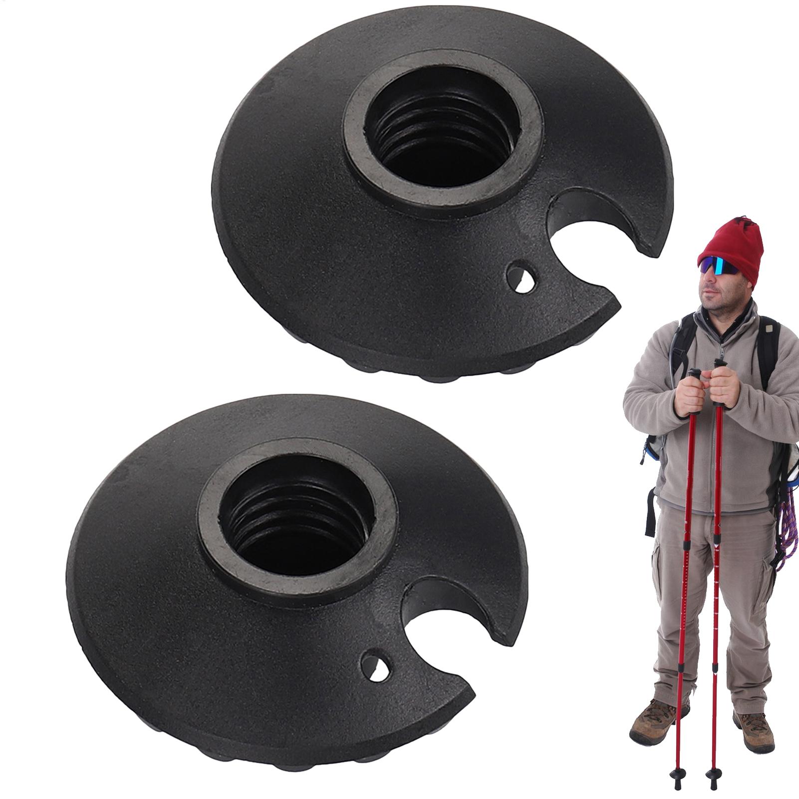 Snow Baskets Mud Baskets Trekking Pole - قطعتان من سلال عصي المشي، أطراف