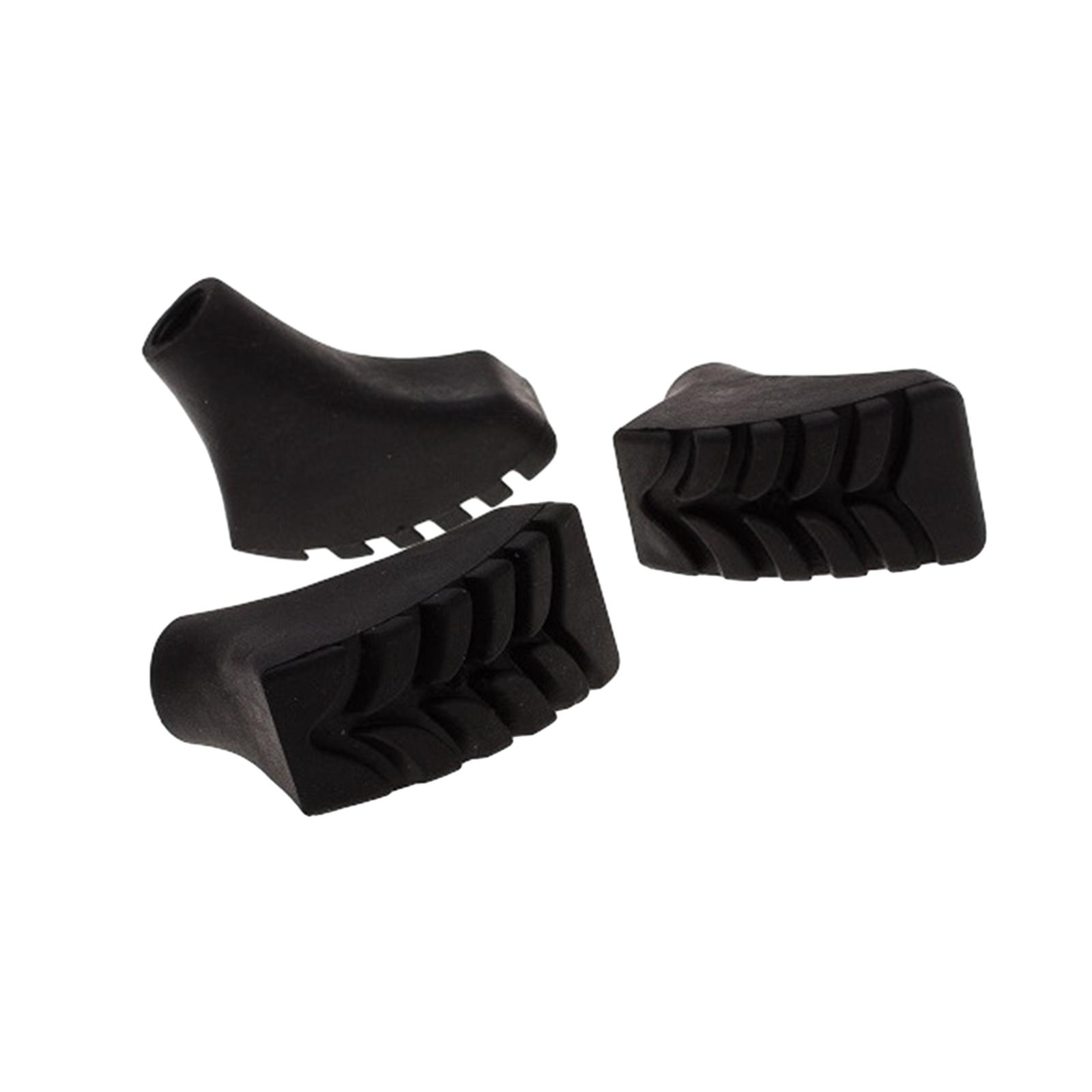 رؤوس عصي المشي البديلة المصنوع - مراجعة Trekking Pole Rubber Tips Feet Replacement وسعره