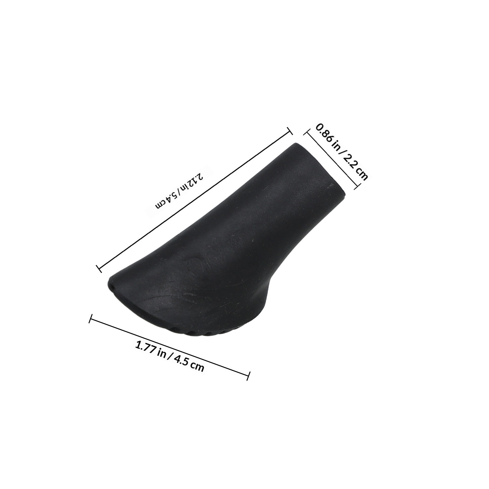 6 قطع من رؤوس عصي المشي المطاط - مراجعة Trekking Pole Rubber Tips Feet Replacement وسعره