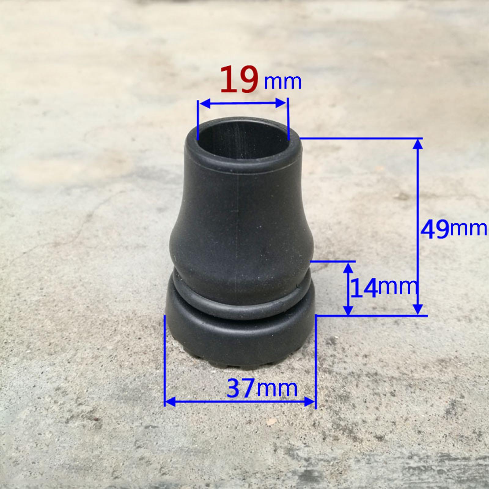 رؤوس عصي المشي البديلة 19 مم،  - مراجعة Trekking Pole Rubber Tips Feet Replacement وسعره