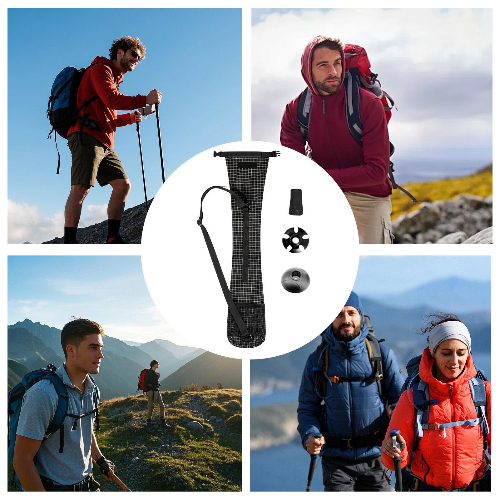 الرحلات القطب حقيبة التخزين ال - مراجعة Trekking Pole Carry Bag Storage وسعره