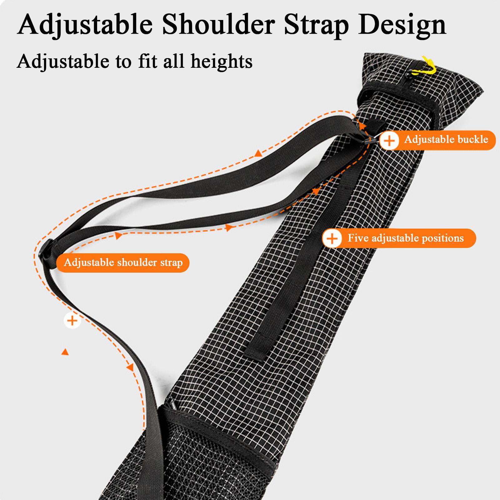 الرحلات القطب حقيبة التخزين ال - مراجعة Trekking Pole Carry Bag Storage وسعره