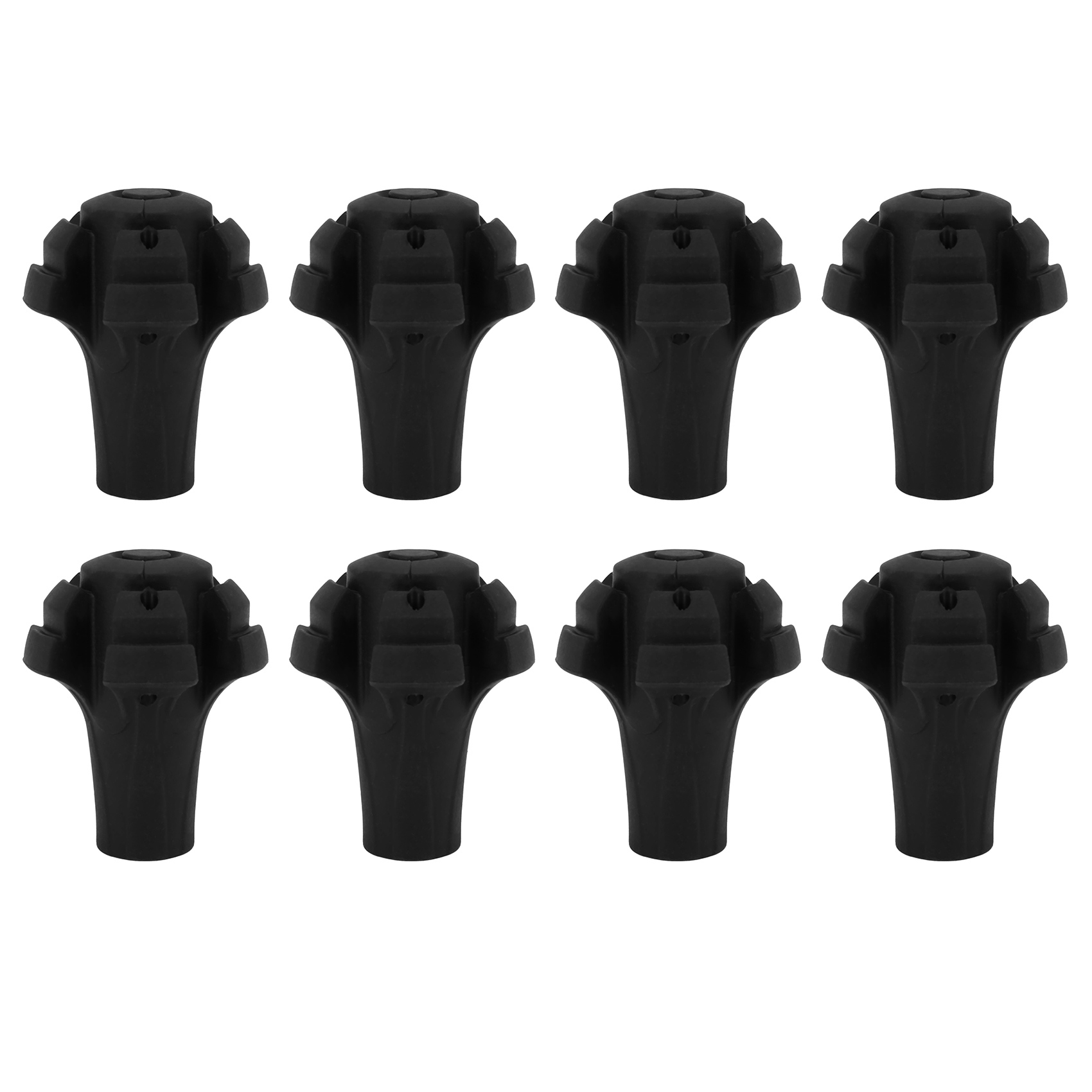 A89E-8 مجموعة من رؤوس المطاط ا - مراجعة Trekking Pole Rubber Tips Feet Replacement وسعره