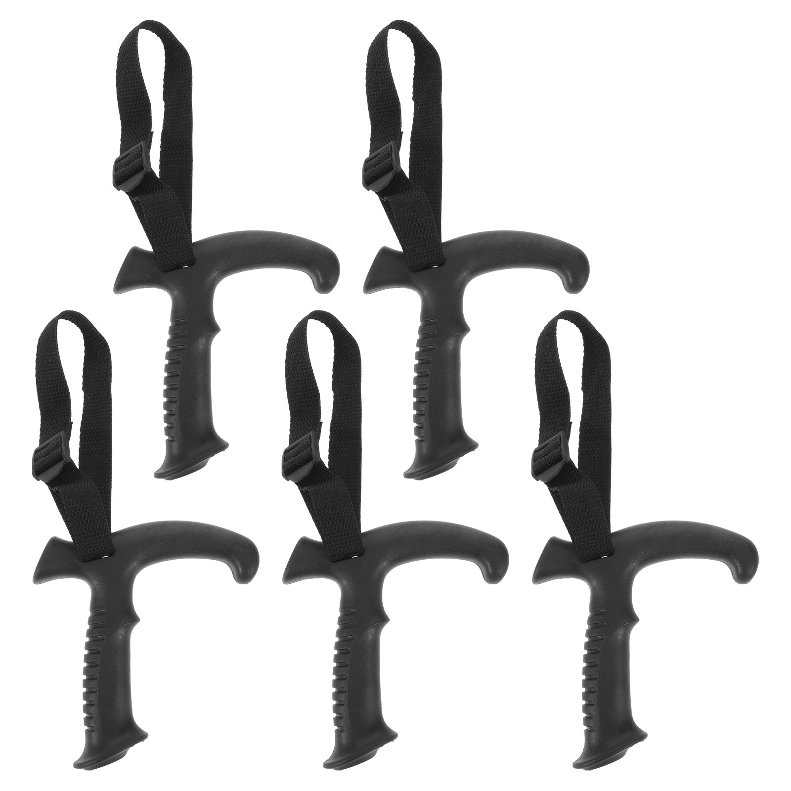 5 قطع من مقابض عصا المشي البدي - مراجعة Wrist Straps Replacement Trekking Pole وسعره