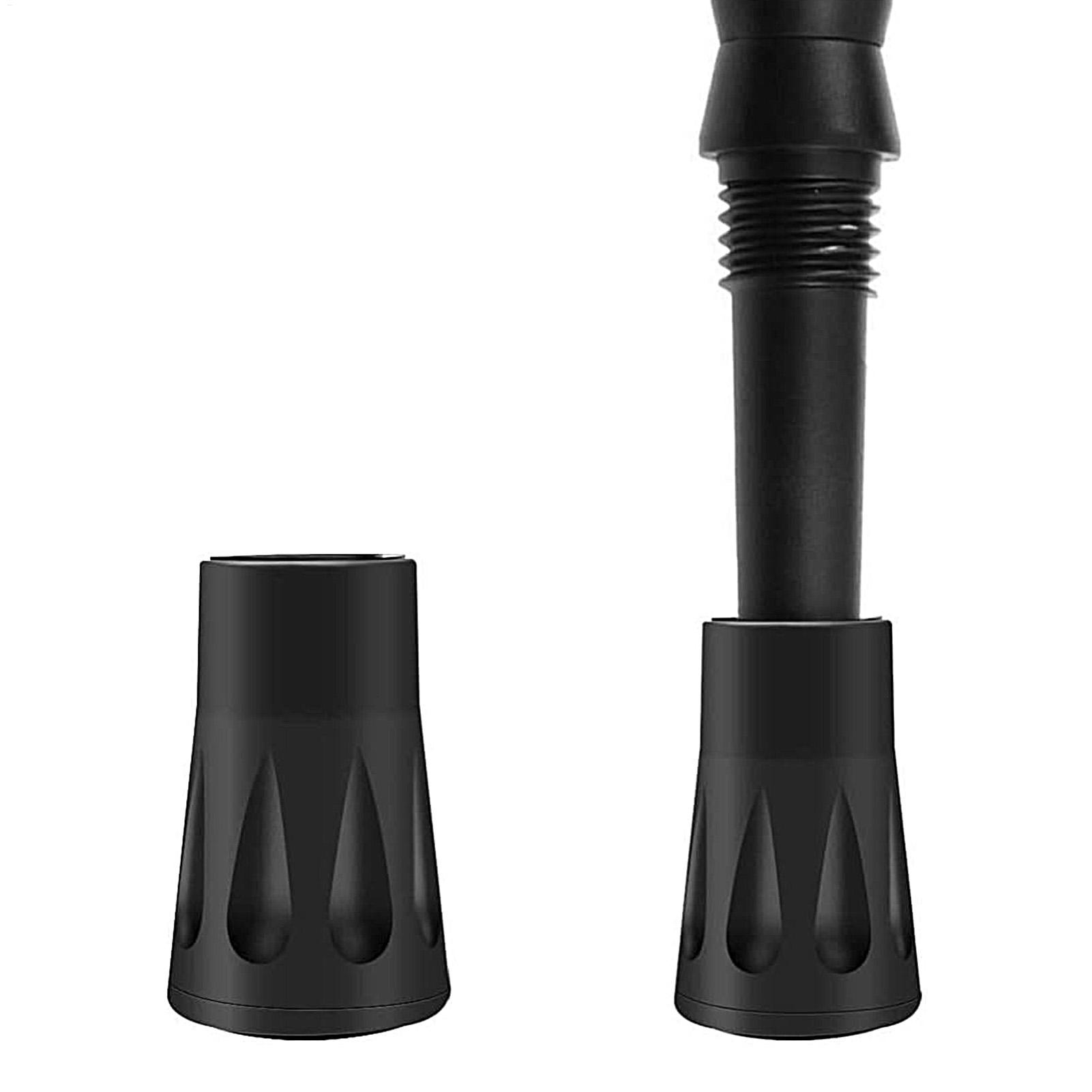 6 قطع من أطراف عصا المشي المطا - مراجعة Trekking Pole Rubber Tips Feet Replacement وسعره