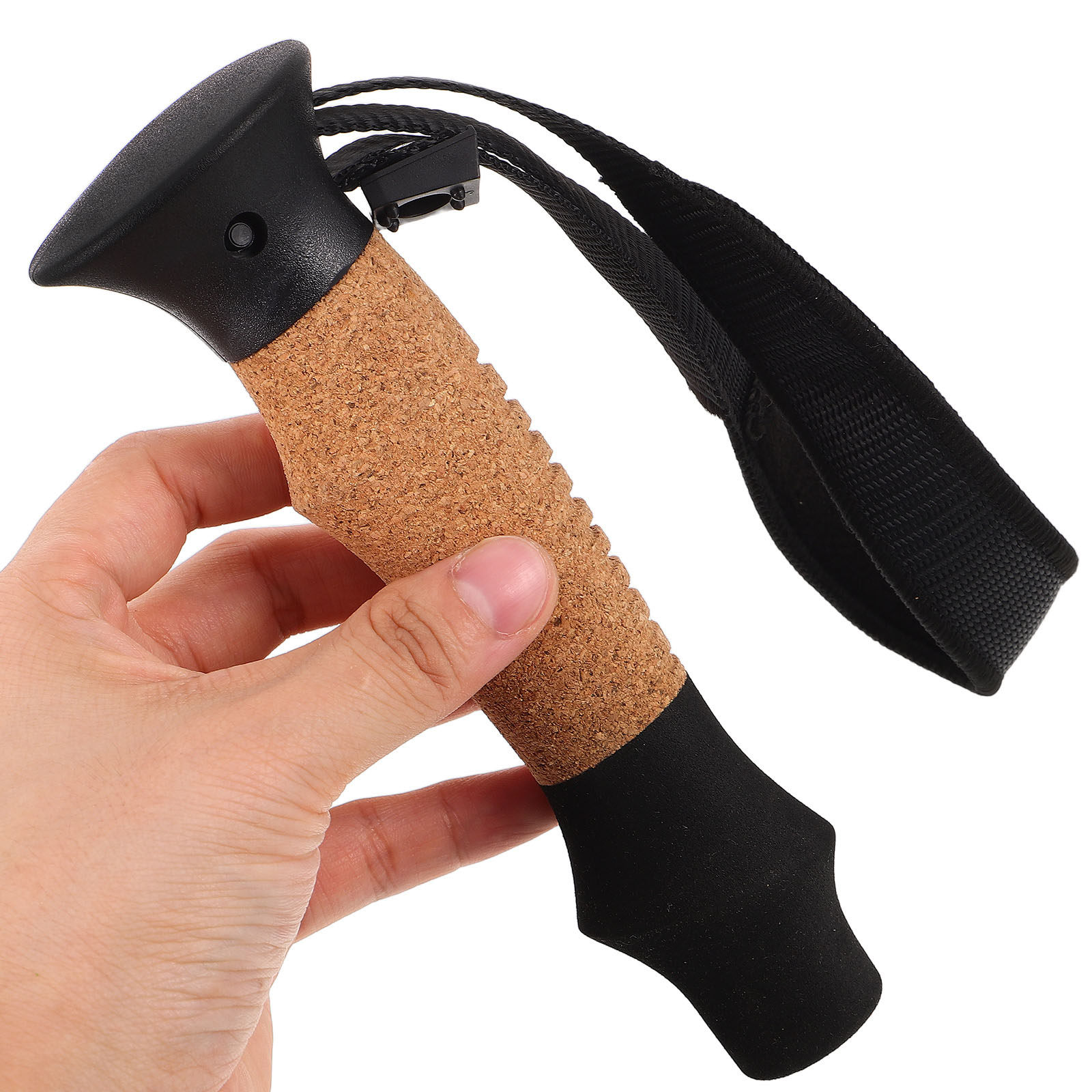 3 قطع من مقابض عصا المشي المصن - مراجعة Wrist Straps Replacement Trekking Pole وسعره
