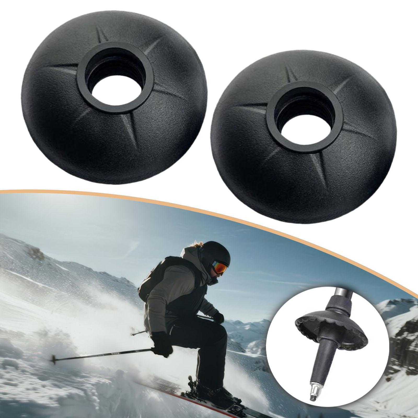 سلةان للحماية من الطين لعصا ال - مراجعة Snow Baskets Mud Baskets Trekking Pole وسعره
