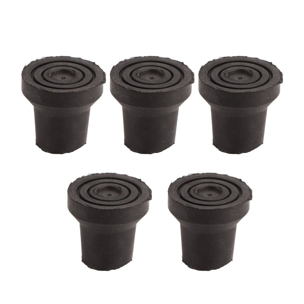 قطعتان من ملحقات عصا المشي، أط - مراجعة Trekking Pole Rubber Tips Feet Replacement وسعره