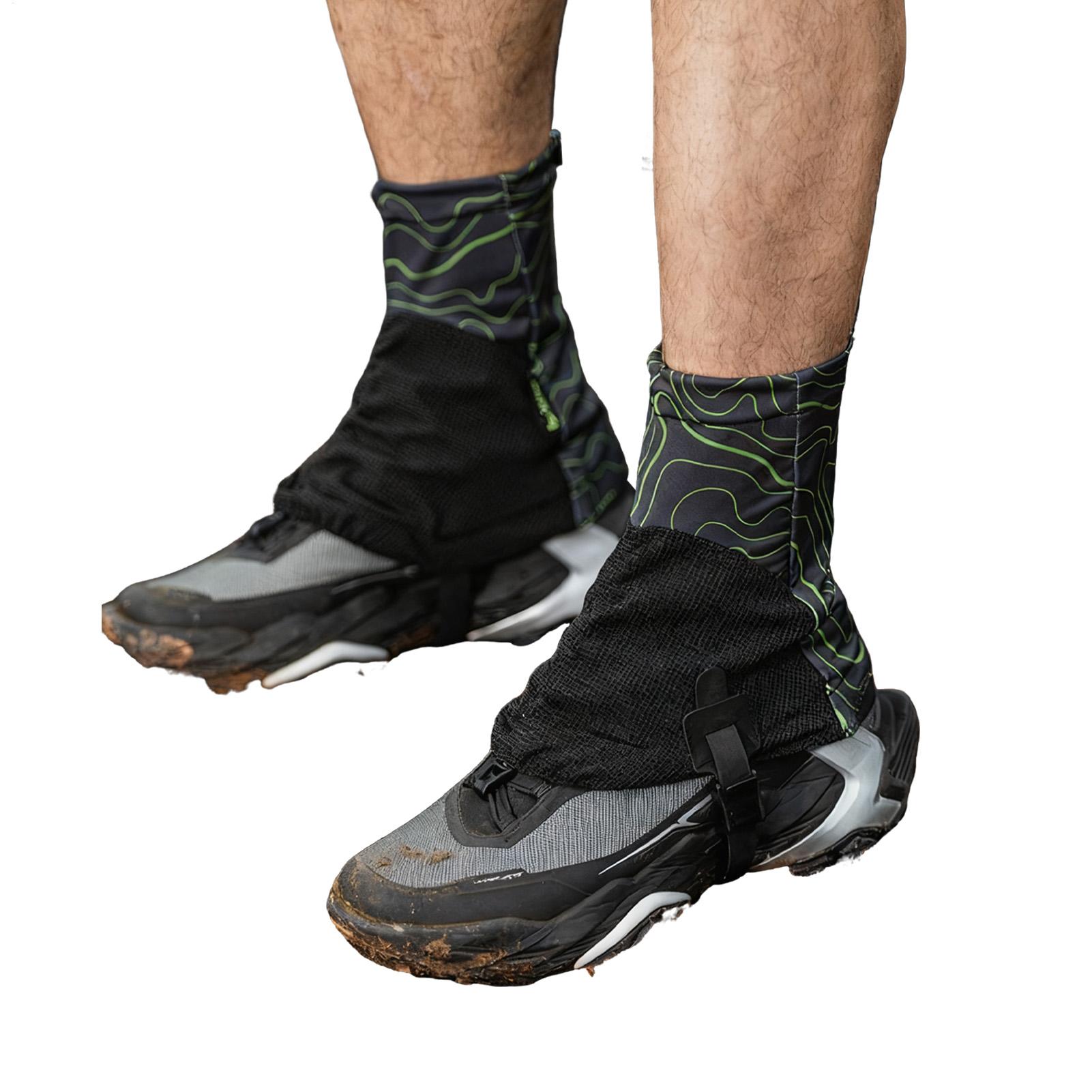 زوج واحد من الجراميق في الهواء - مراجعة Gaiters Waterproof Breathable Hiking وسعره
