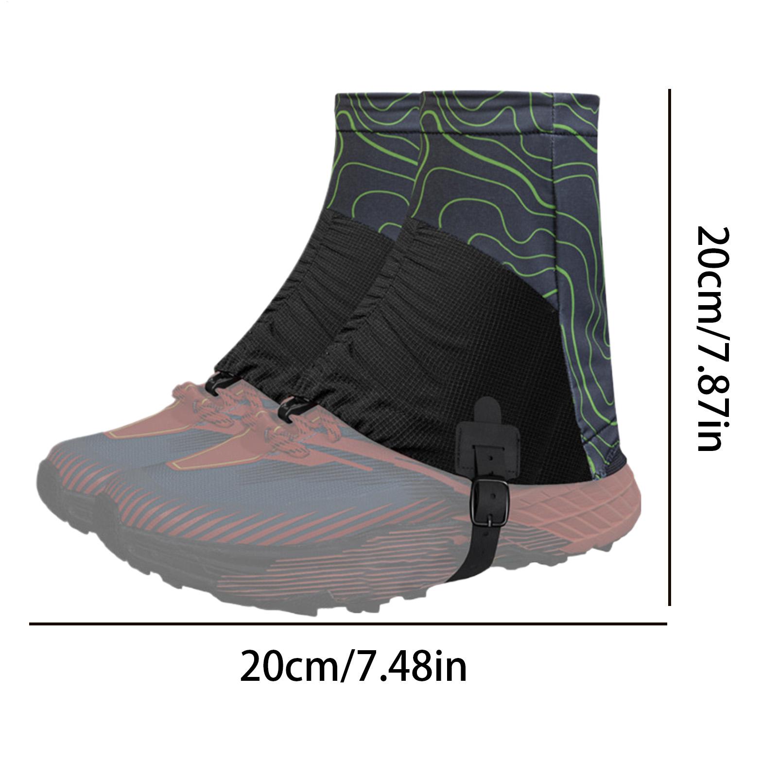 زوج واحد من الجراميق في الهواء - مراجعة Gaiters Waterproof Breathable Hiking وسعره