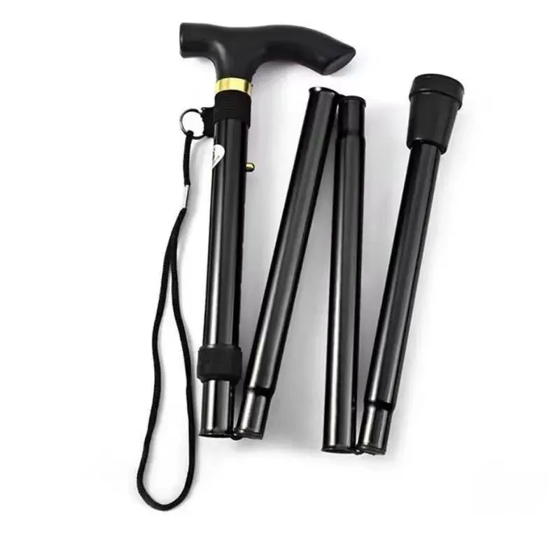 عصا مشي قابلة للتعديل والطي، م - مراجعة Folding Walking Sticks Hiking Adjustable وسعره