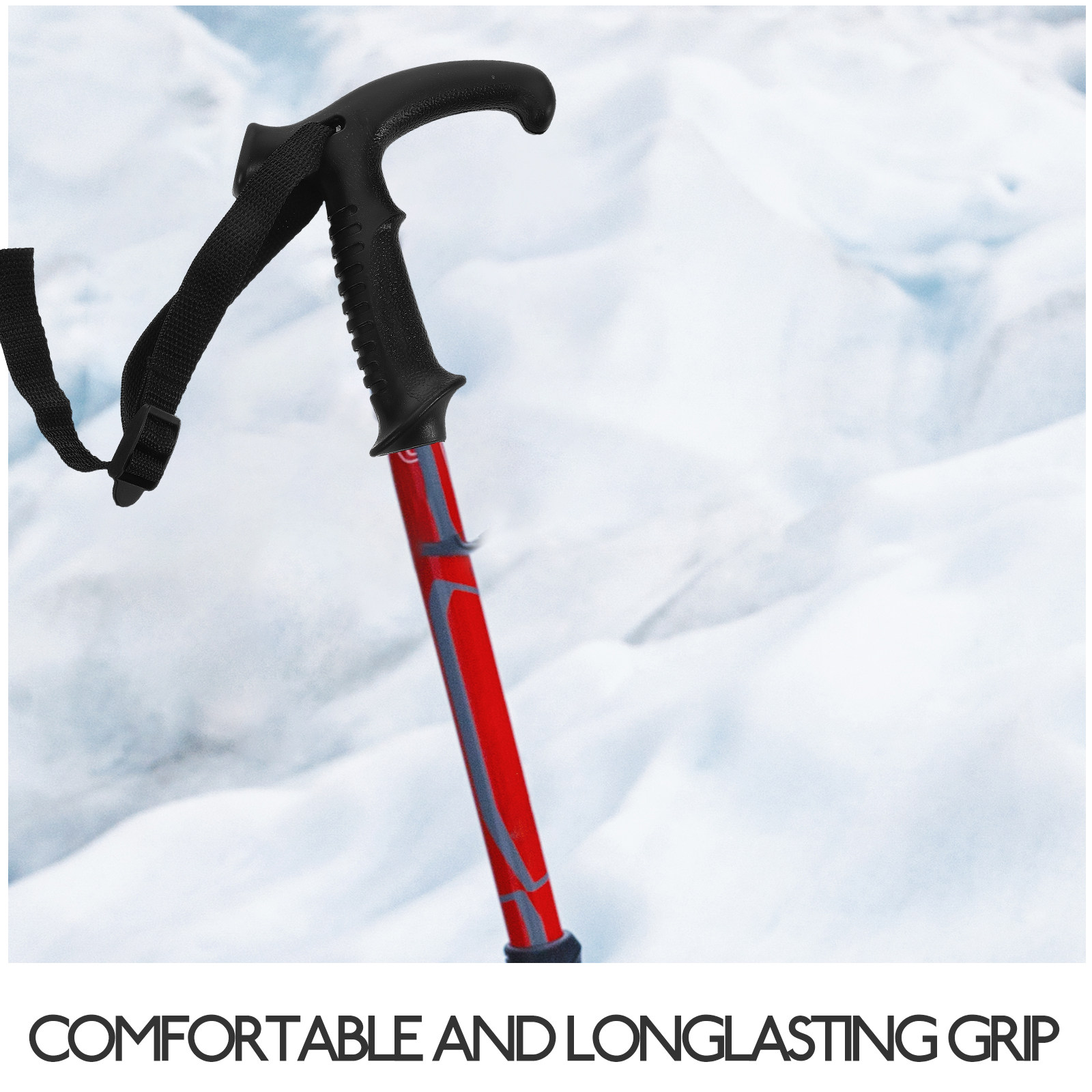 مقبض عصا المشي المريح على شكل  - مراجعة Wrist Straps Replacement Trekking Pole وسعره