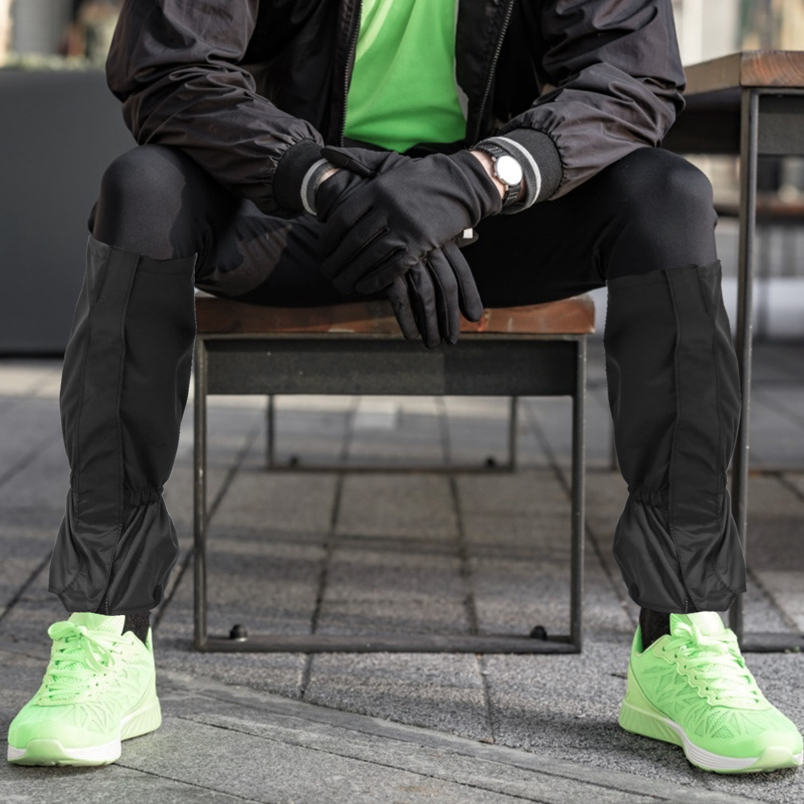 زوج واحد من واقيات الساق الممت - مراجعة Gaiters Waterproof Breathable Hiking وسعره