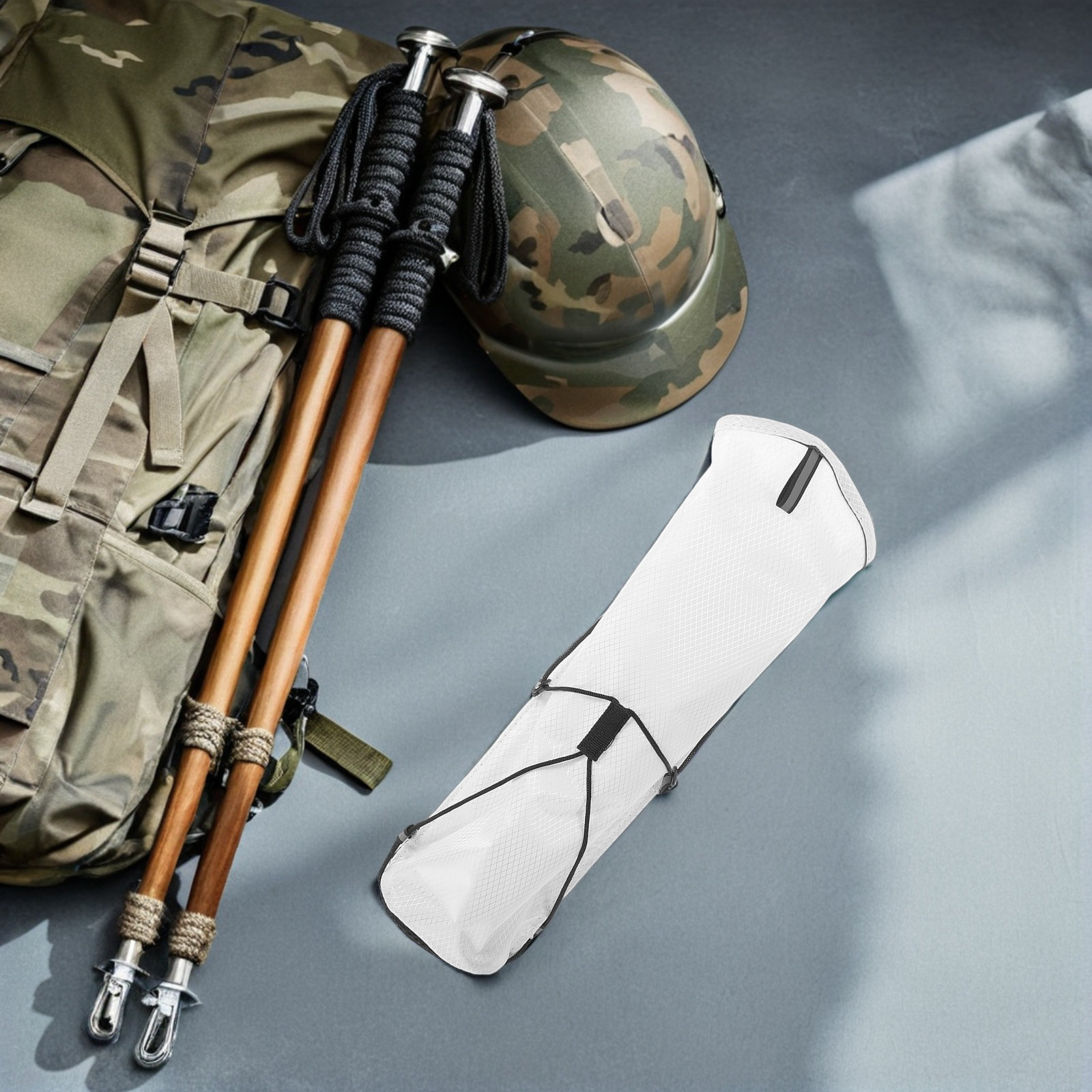 حقيبة حمل خفيفة الوزن ومقاومة  - مراجعة Trekking Pole Carry Bag Storage وسعره