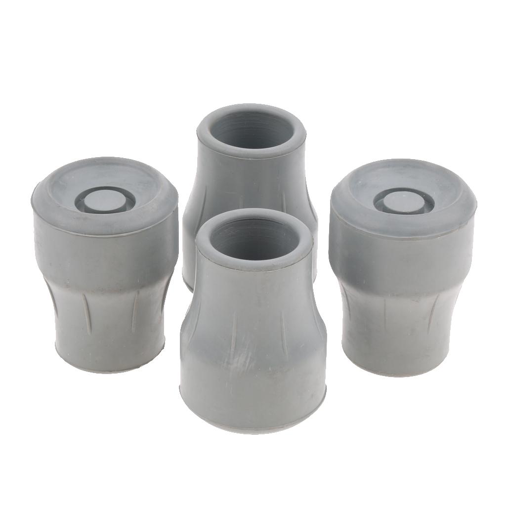 أطراف عصا المشي المطاطية ذات ا - مراجعة Trekking Pole Rubber Tips Feet Replacement وسعره