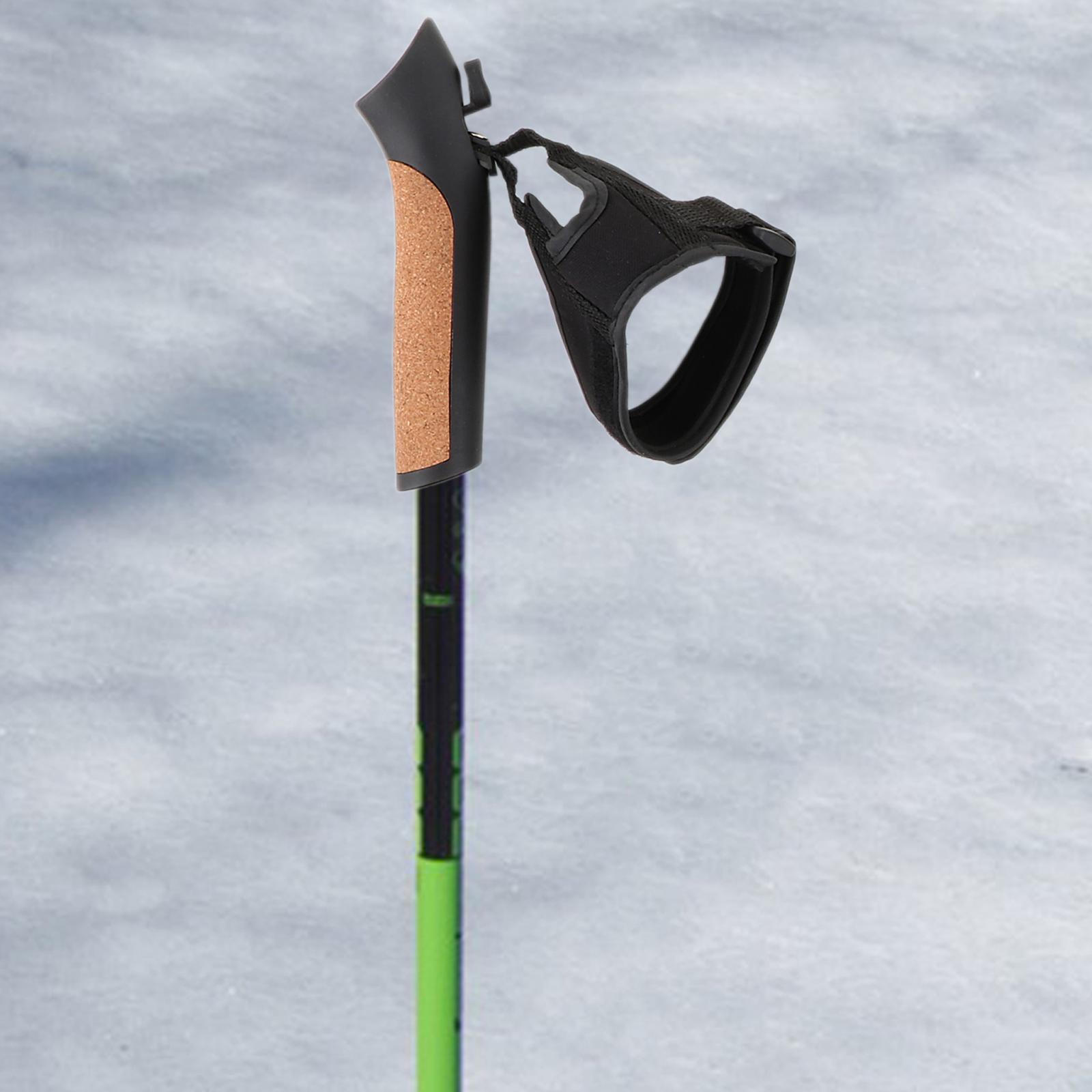 مقبض عصا المشي المريح مع رأس ب - مراجعة Wrist Straps Replacement Trekking Pole وسعره